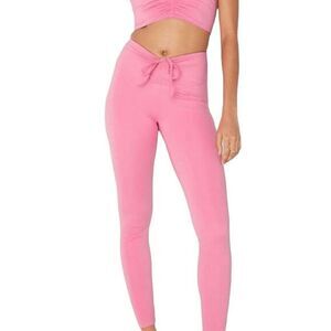 Victoria’s Secret PINK High Waist Full Length Ruched V Leggings